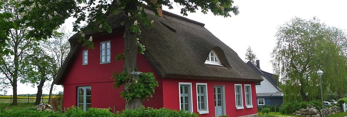 Einfamilienhaus Elternhaus Altbau Reetdach