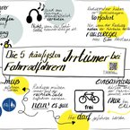 Die 5 häufigsten Irrtümer bei Fahrradfahrern