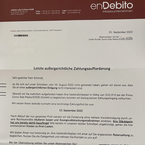 Sunny Side Media EOOD (GmbH) – Zahlungsaufforderung von Inkassounternehmen enDebito für „LiebeForscht“