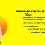 Abmahnung oder Klage der CBH Rechtsanwälte für die Motion E-Commerce GmbH (Schmuddelwedda) erhalten? Wir helfen!